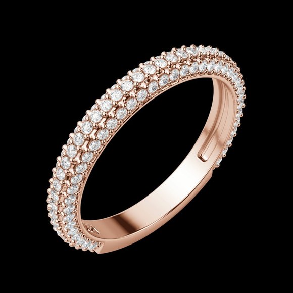 Vita Wedding Band - Picture 7 of 9